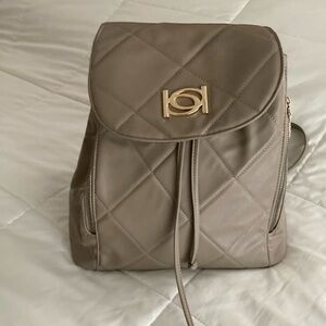 Tan backpack never used, great for every day use. Light weight.